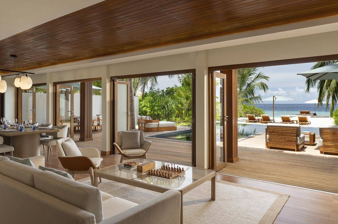 Two Bedroom Beach Pavilion with Pool, wohnen, Huvafen Fushi Maldives